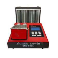 Newest Launch CNC605 CNC-605A Ultrasonic Gdi Fuel Injector Cleaner and Tester.'