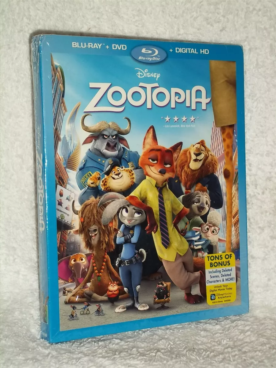 Zootopia (2016,2 Discs,Blu-ray)