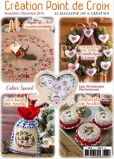 French cross stitch magazine Creation point de croix No.61