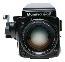 Mamiya 645 Pro Medium Format Film Camera Sekor C 110mm 1:2.8 N