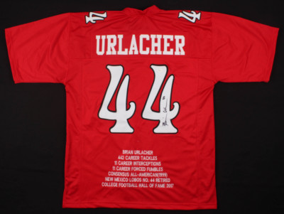 urlacher jersey signed