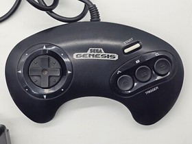 SEGA Genesis Console MK-1631 System Bundle 5 Games 1 Remote Clean tested Kombat