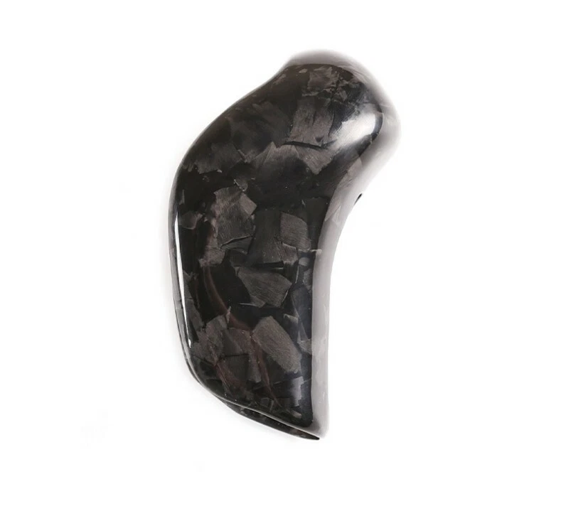 Real Forged Carbon Fiber Gear Shift Knob Cover Fit for Maserati Levante Ghibli - Изображение 2 из 4