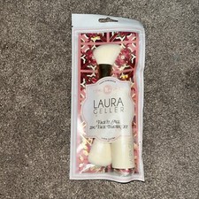 LAURA GELLER 2 Piece Face Brush Set NEW Kabuk...
