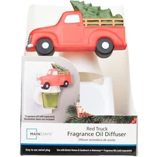 Mainstays Red Truck Holiday Fragrance Oil Diffuser New