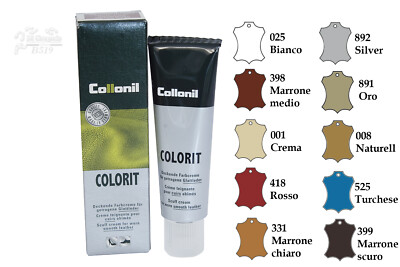 Creme Abdeckband Für Lederfarben Colorit collonil 50ML Schuhe Kind Taschen Sofas