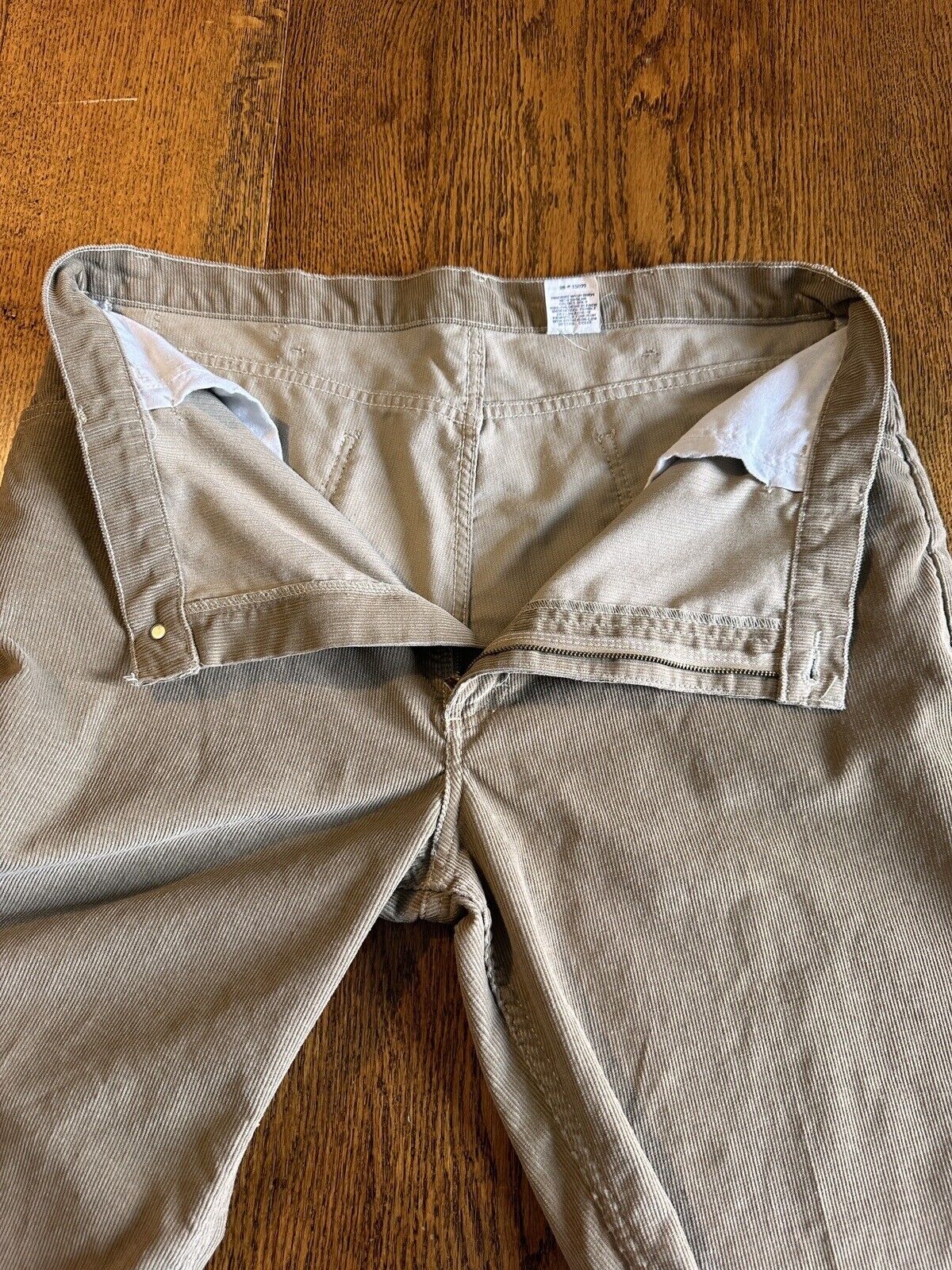 Vintage Roebucks Corduroy Pants Men’s 38x32 Tan K… - image 7