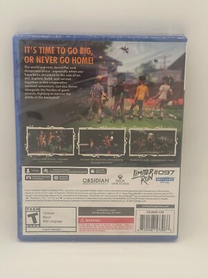 PS5 Limited Run #97: Grounded Fully Yoked Edition Playstation 5 | eBay