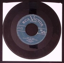 DAVID ROSS BEGIN THE BEGUINE LOVE FOR SALE/RCA VICTOR RECORD VINYL 45 VG 34-82