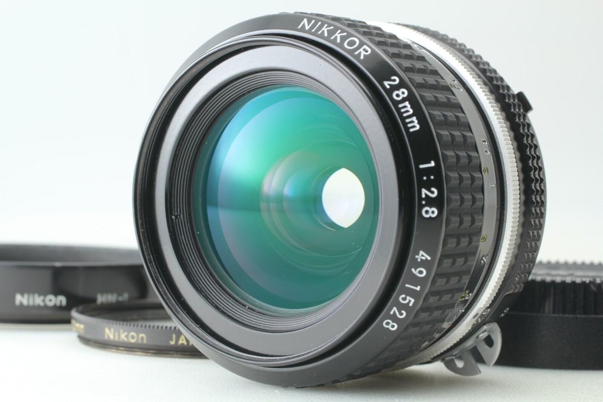 【美品】Nikon Ai 28mm F2.8 単焦点レンズ Fマウント #A4 ❁完動品❁Nikon ニコン Nikkor 28mm F2.8 Ai 単焦点 - メルカリ