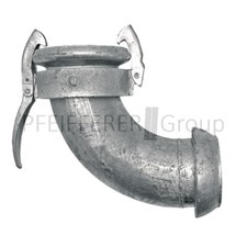 Łuk 90° M-część z częścią V 6" pasuje do systemu Perrot