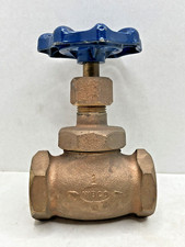 1" NIBCO Threaded 150# SWP T-235-Y Bronze Globe Valve  NEW *Lot of (3) Valves*