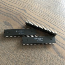 NOS Motorola MC68008P10 or P8 68008 16-Bit Microprocessor x 1pc