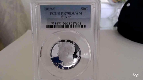 2019-S Silver Kennedy Half PR70DCAM PCGS Proof 70 Deep Cameo