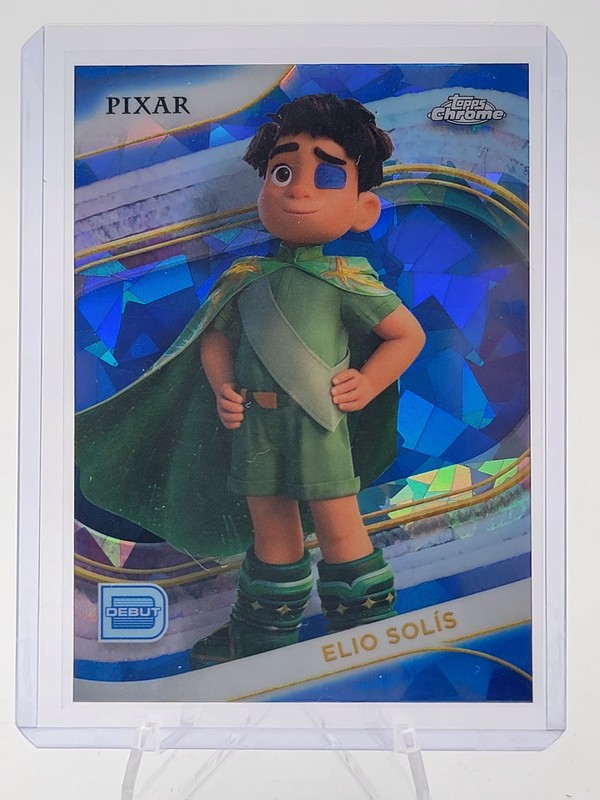 ELIO SOLIS 2025 TOPPS CHROME SAPPHIRE DISNEY DEBUT #133 Q2091