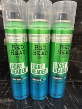 3x TIGI Bed Head Light Headed Hairspray 5.5 oz new