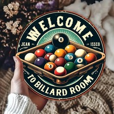  Vintage Wall Art Classic Round Metal Wall Art,Tin Metal Signs Home D cor 8x8