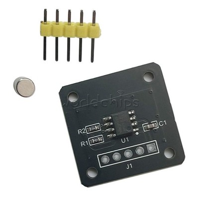 MT6701 Magnetic Encoder Magnetic Induction Angle Measurement Sensor Module 14Bit