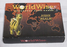World Wise A Geography Card Games Asian Realm 2001