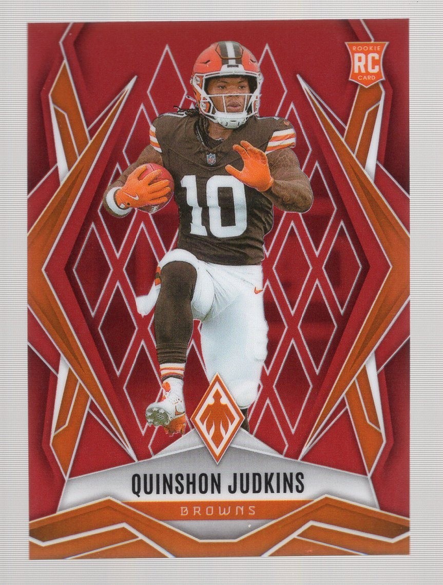QUINSHON JUDKINS 2025 PANINI PHOENIX RED ROOKIE RC #26/99 **BROWNS** #191