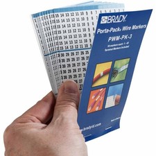 Brady Porta Pack Wire Markers PWM-PK-8 Termin...