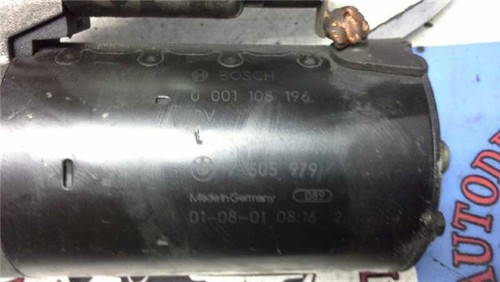1108196 7505979  Anlasser BMW serie 3 berlina e46 1998 18 316i 18 ltr 85 kw 16v