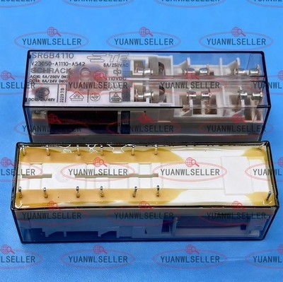 1Pcs   V23050-A1110-A542 SR6B4110 110VDC Power Relay 14Pins NEW #zv