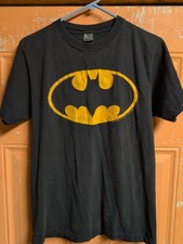Vintage Batman DC Comics Single Stitch T Shirt Black Made In USA Changes Medium