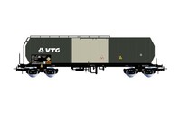Rivarossi HR6695 H0 4-Achs. Isolierter Kesselwagen Vtg, Grau-Silberne Farbgebung