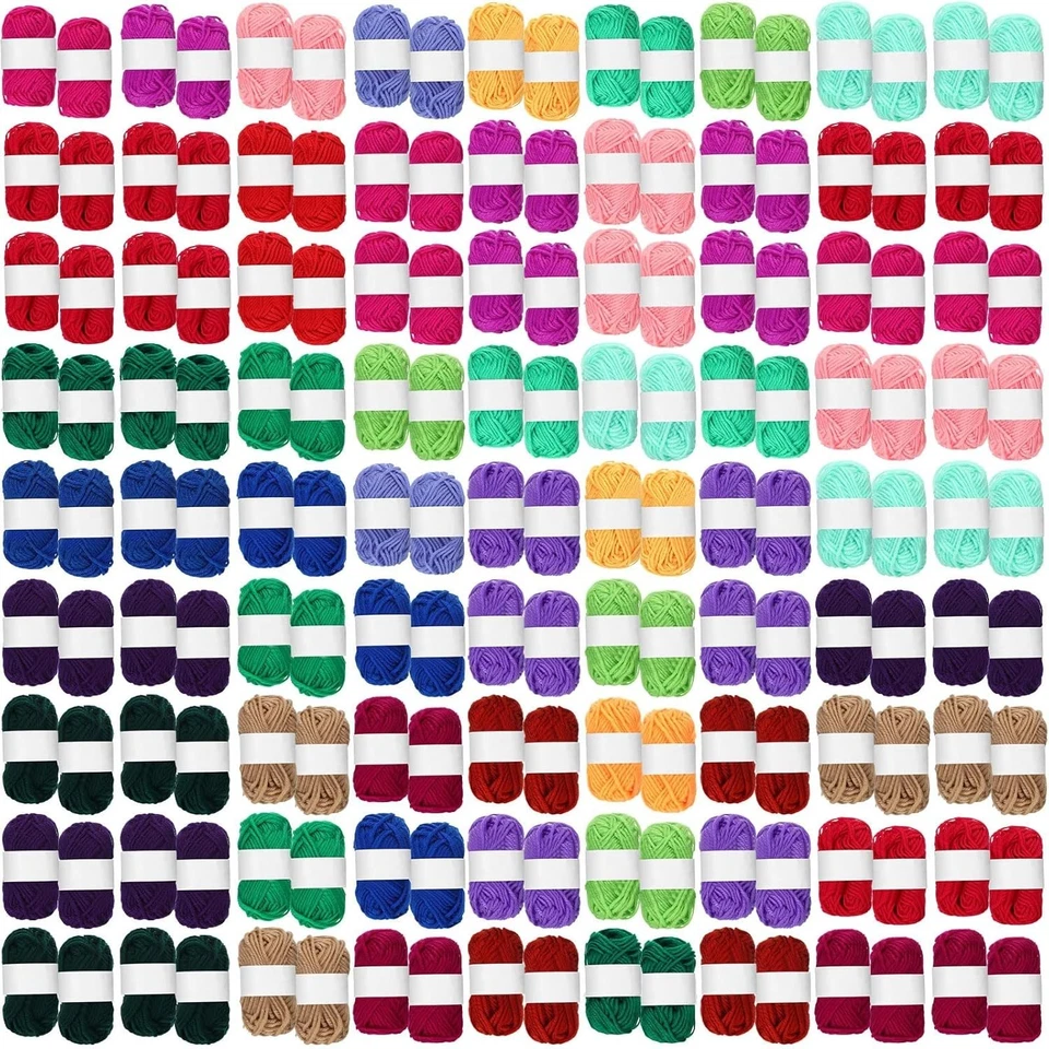 Durable 3300 Yards Acrylic Yarn Collection - Perfect for Beginners & Experts - Image 3 of 4