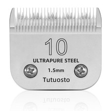 10 Clipper Blades Pet Grooming Clipper Replacement Blades Detachable Blade C...