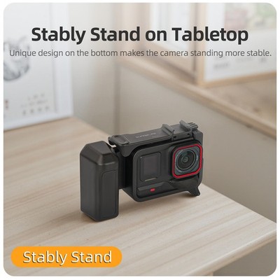 For Insta360 Ace Pro 2/1 Camera Vlog Street Grip Quick Release Shutter Handle