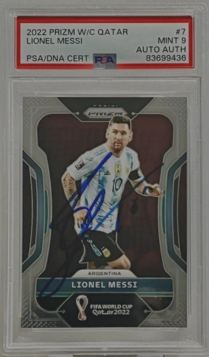 World Cup Lionel Messi 2022 Panini Prizm World Cup Lionel Messi #7