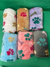 Pet Blankets Soft Polar Fleece Warm Cute Print Design-6 Blankets/NEW-41x31