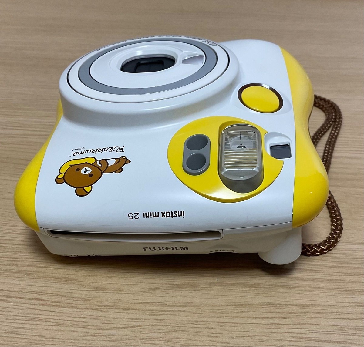Rilakkuma Fujifilm Instant Camera Cheki instax mini 25 white