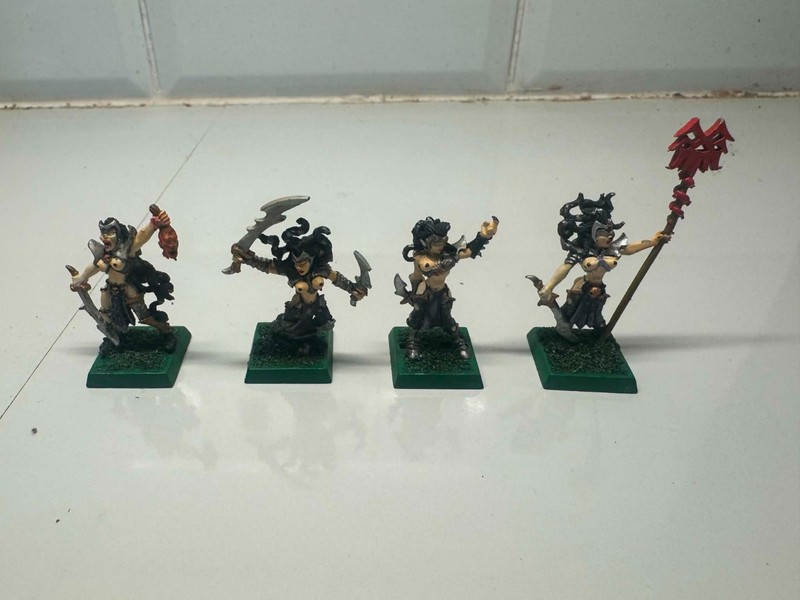 Warhammer Fantasy Dark Elf Unit - Metal Miniatures