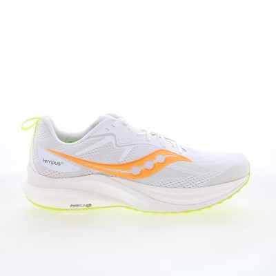 Saucony Tempus 2 S20973-130 Mens White Mesh Athletic Running Shoes 12.5