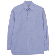 Great VALENTINO Long sleeve shirt Light blue cotton mens 39 2V3ABK7082C