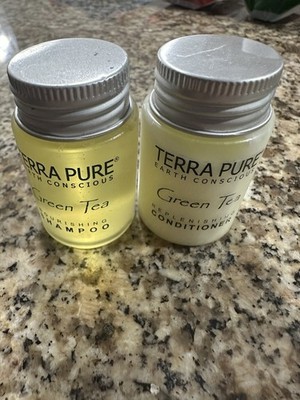 Terra Pure Green Tea Travel Set Shampoo And Conditioner