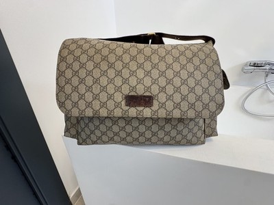 Gucci Baby Wickeltasche Designer mit Wickelauflage 