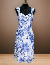 Connected Apparel Women?s Dress Floral Pint Size 12