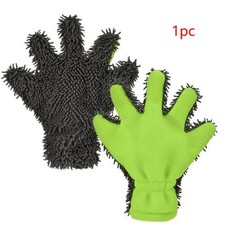 Auto 5-Finger Dual Seiten Handschuh Waschhandschuh Reinigungshandschuh 30*25CM