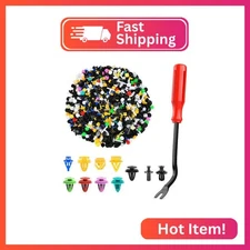 GOOACC 1001PCS Universal Car Clips Mixed Auto Bumper Fender Trim Door Panel Shie