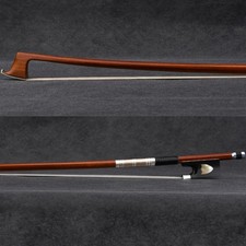 D.Peccatte Copy Master Pernambuco Violin Bow 4/4 Ebony shield Frog Silver Parts