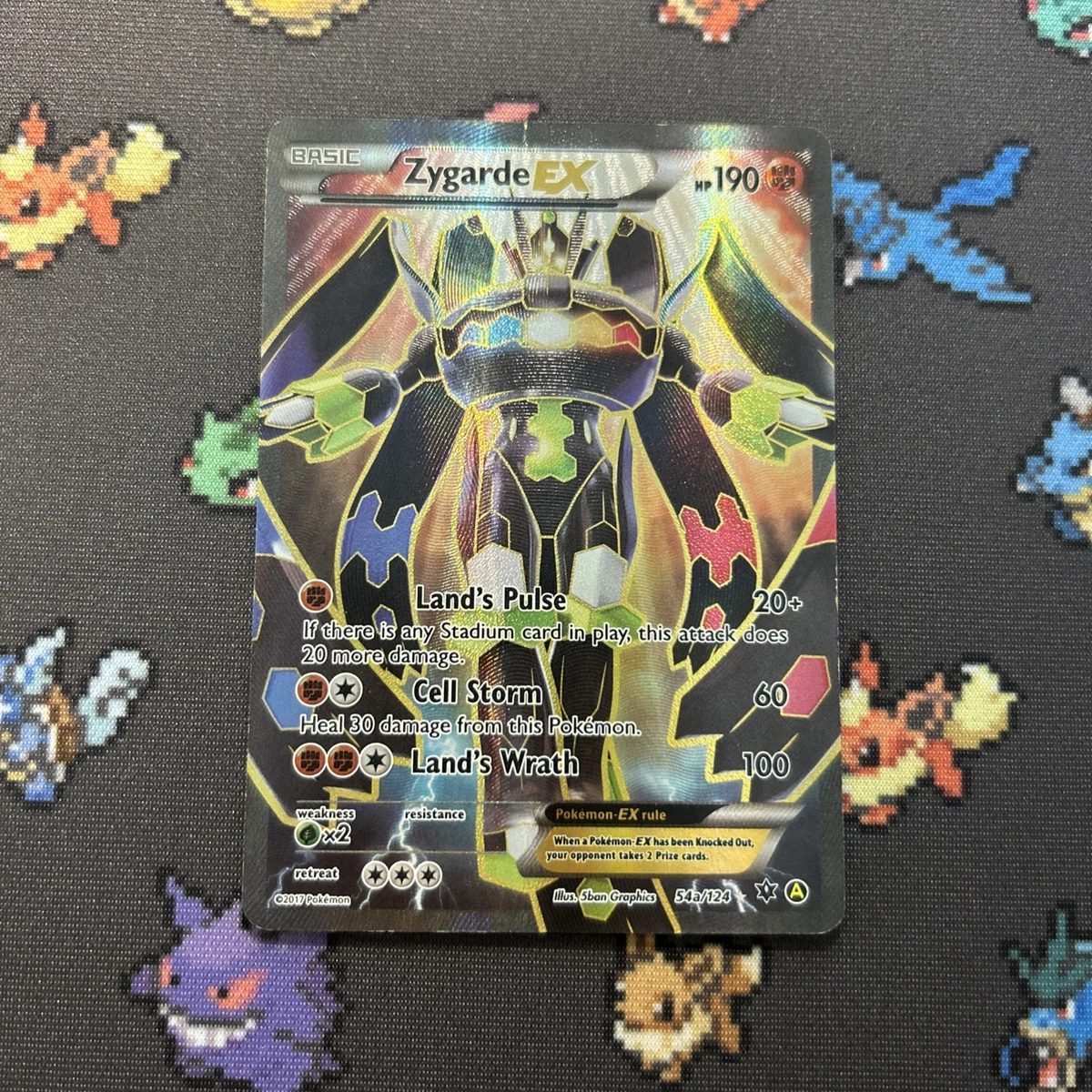Zygarde Ex 054A/124 Alternate Art for sale | eBay