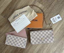 Louis Vuitton Felicie in Damier Azur