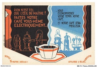 BBRP11-0532-ADVERTISING - Nothing Is Like Master's Eye - Make Your Coffee