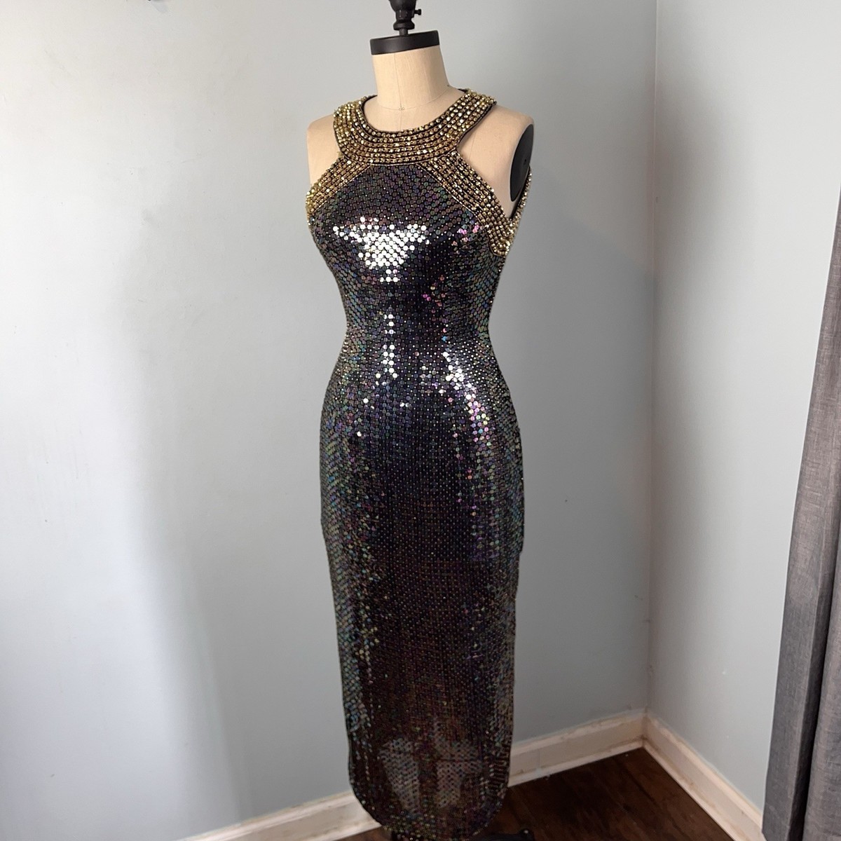 oleg cassini beaded dress Beaded Short Strapless A-line Dress by Jovani 22815 – ABC Fashion main image 1