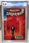 Amazing Spider-Man #50 (1967) CGC 5.0 - 1st Appearance of Kingpin Marvel Key