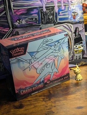 Pokémon   Chaos Rising Elite Trainer Box ETB Pokémon Center Exclusive Sealed  